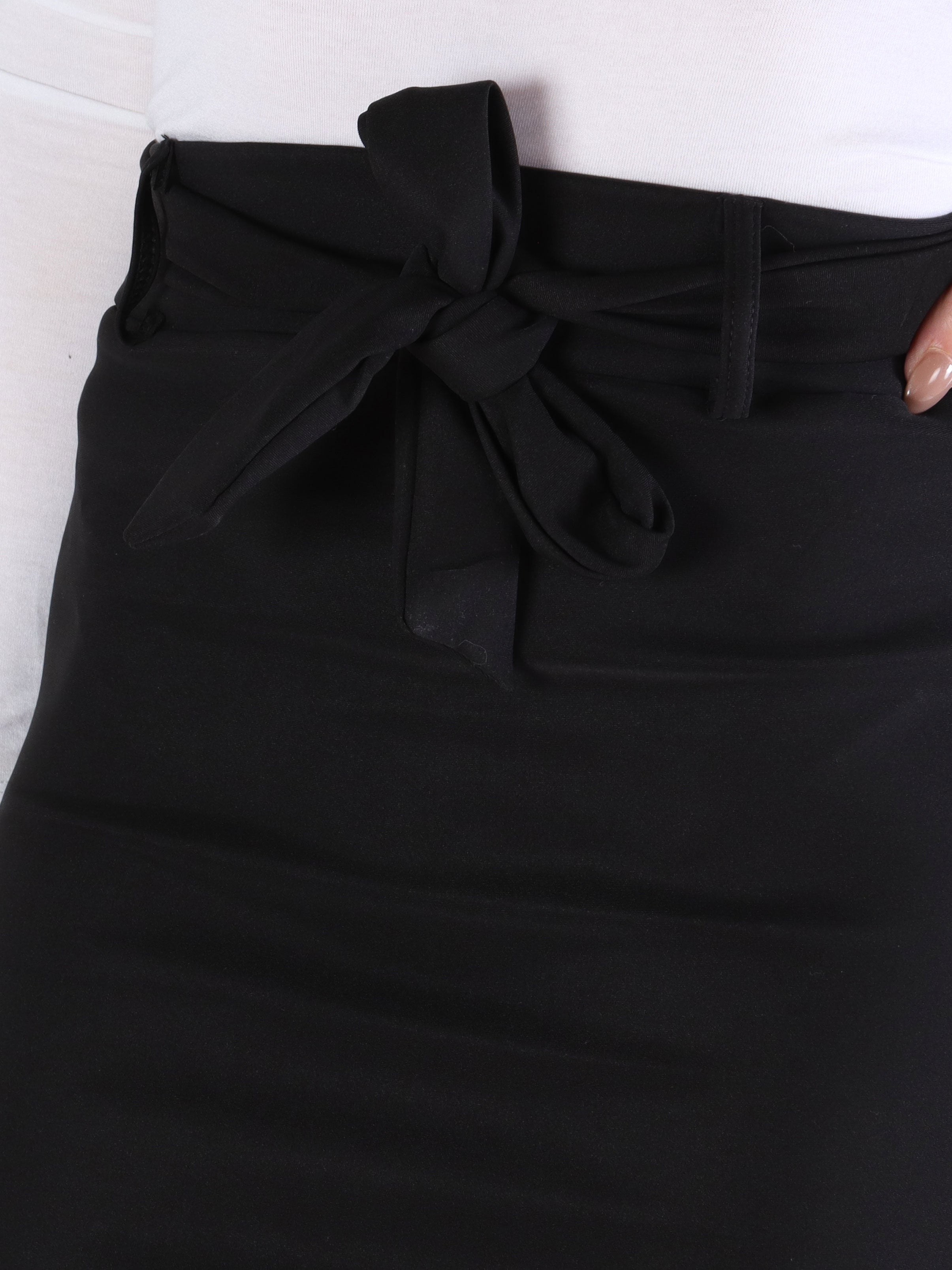 Dakota - Nederdel i elastisk stof med bindebånd